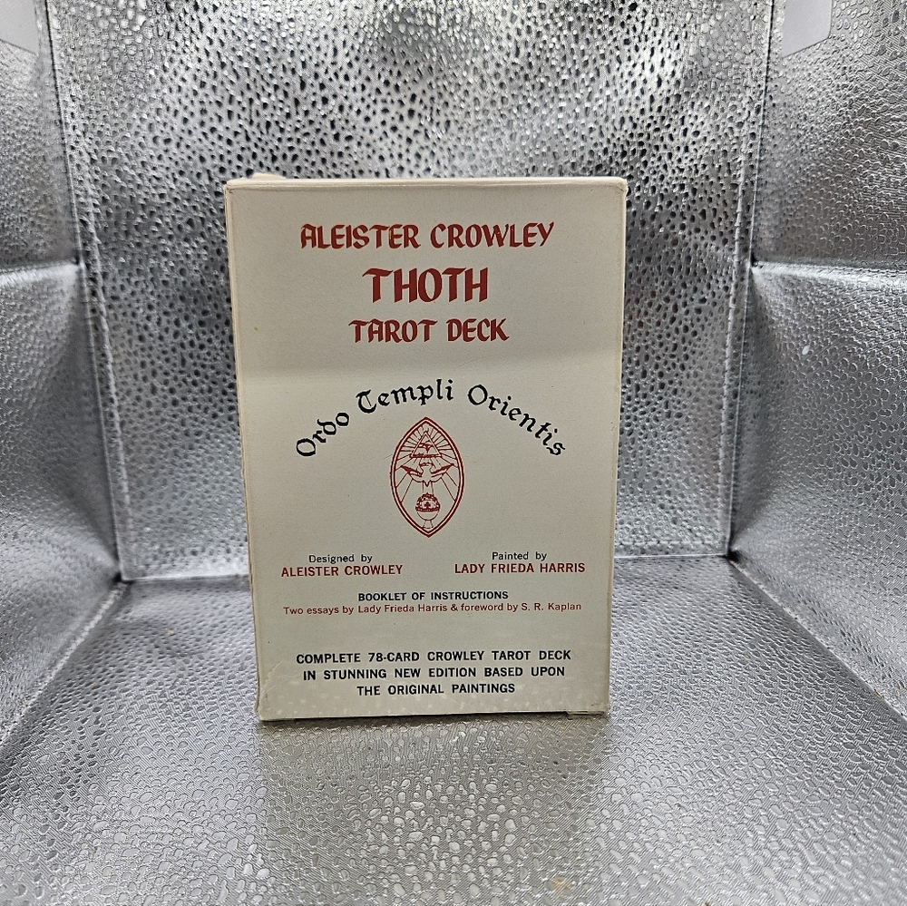Aleister Crowley Thoth Tarot Deck